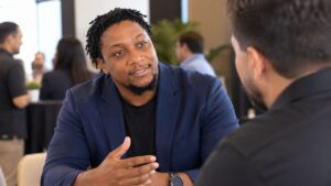 Real estate investors networking to generate property leads