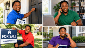 Real estate investor generating leads through sweat equity